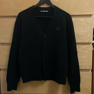Acne Studios Wool Face Cardigan